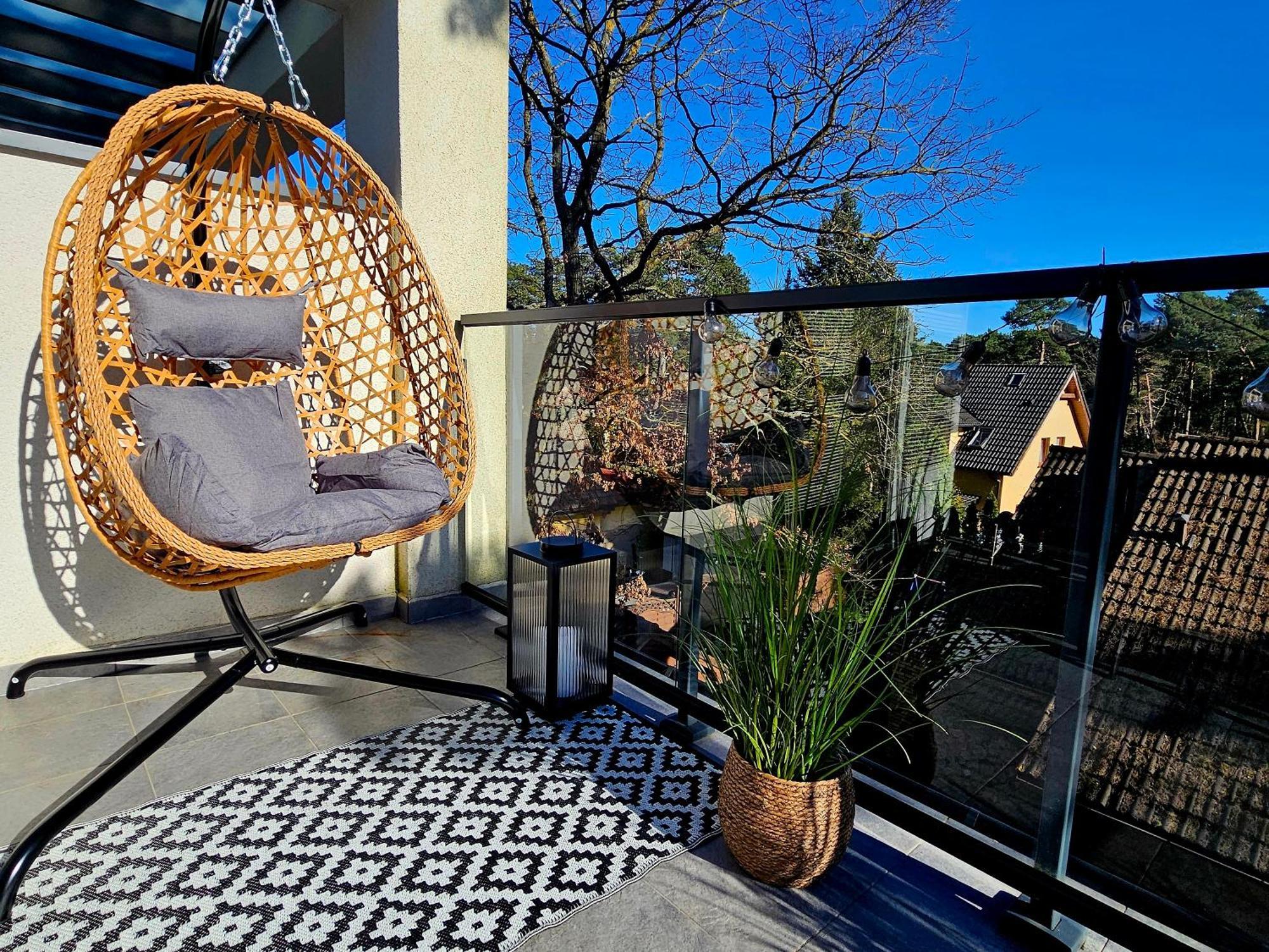 Apartament Grunwaldzka 105 Z Tarasem 5O M Do Plazy Pobierowo Dış mekan fotoğraf